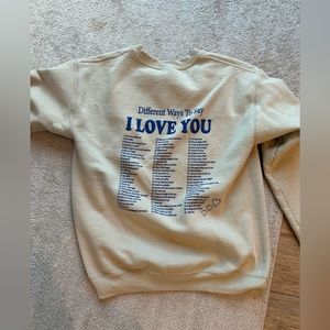 Inspiring postive aesthetic sweatshirt